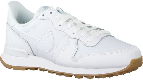 nike wit leer dames|witte sneakers dames.